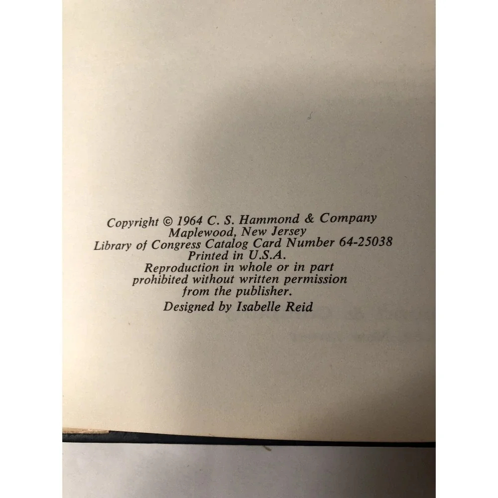 Atlas of the Presidents by Donald E. Cooke HCDJ 1964